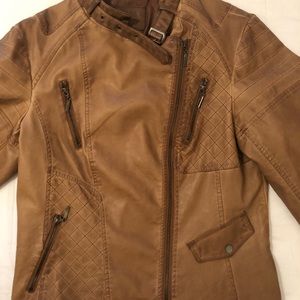Max Edition faux leather Jacket